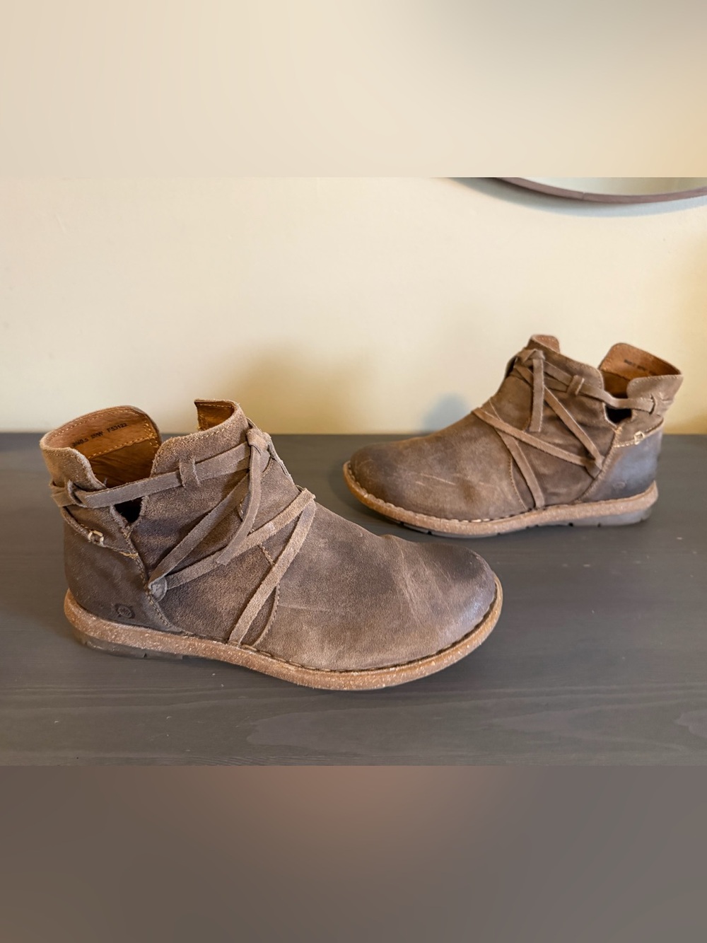 Born Tarkiln Suede Ankle Boots - Picture 2 of 9
